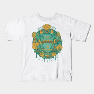 Mounta‌in Green Mystic Aquarius Vase Kids T-Shirt